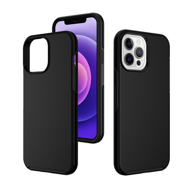iPhone 14 Pro Compatible Case Cover With Shockproof Hybrid Beatles- Black